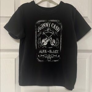 Johnny Cash  Black T-Shirt